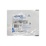 Convatec Aquacel Ag Extra Повязка Аквасель АГ Экстра с серебром и усил волокном Гидрофайбер, 5х5 см