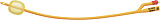 Rusch Катетер Фолея двухходовой силиконизированный латексный Gold, 30-50 мл, 40 см