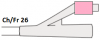 Beromed Катетер Фолея двухходовой силиконизированный латексный Berocath, 30мл (CH/Fr 26, розовый)