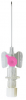 BBraun Vasofix Safety Катетер внутривенный Вазофикс Сэйфти полиуретан (20G, 33 мм, розовый 4269110S-20)
