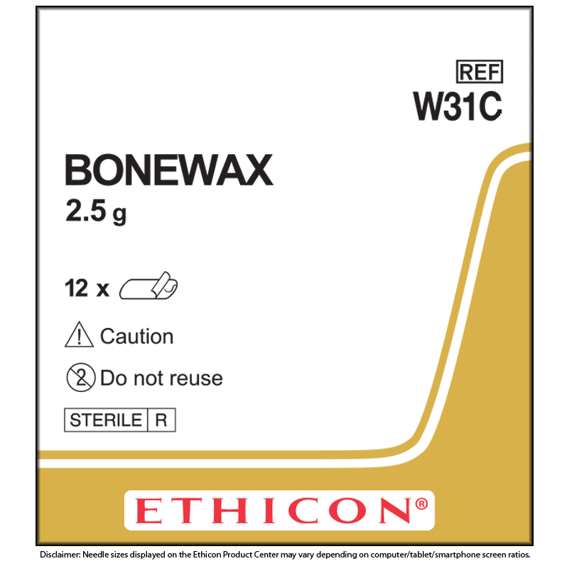Ethicon Bonewax Хирургический воск для костных тканей 2,5 г, уп/12шт. Фото N2