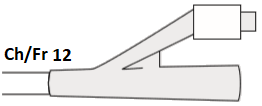 Beromed Катетер Фолея двухходовой силиконизированный латексный Berocath, 30мл. Фото N4