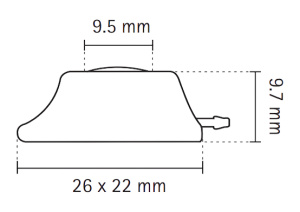 BBraun Celsite Epoxy ST205 Порт-Система Селсайт малый, катетер из силикона 6,5 F / 2,2 мм. Фото N2