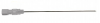 BD Whitacre Pencil Point Иглы спинальные для спинномозговой пункции и анестезии, карандашная заточка (27G (0,4 x 90 mm) c интродьюсером 22G (0,7 x 32 mm), серый, 405075 )