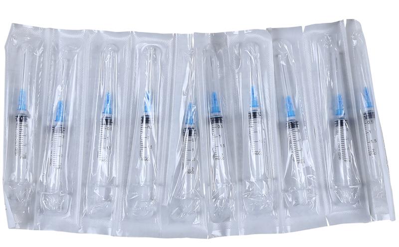 SFM Шприцы трехкомпонентные 2 мл с иглой 23G (0,60 x 30 мм), Люэр, 100 штук. Фото N3 SFM Шприцы трехкомпонентные 2 мл с иглой 23G (0,60 x 30 мм), Люэр, 100 штук. Фото N3