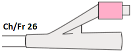 Beromed Катетер Фолея двухходовой силиконизированный латексный Berocath, 30мл. Фото N11