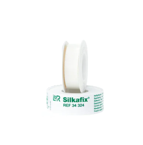 L&R SILKAFIX Фиксирующий пластырь Силкафикс из искусственного шелка, 1.25 см х 5 м. Фото N3
