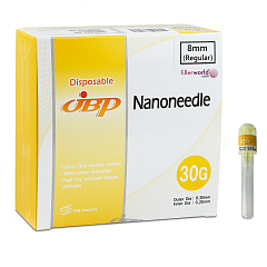 JBP Nanoneedle Иглы для микроинъекций 30G 0,3 x 8 мм, 100 штук