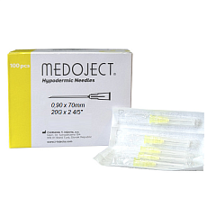 Chirana Medoject Игла инъекционная 20G (0,90 х 70 мм), 100 штук 