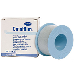 Hartmann Omnifilm Фиксирующий пластырь из прозрачной пленки 2,5 см х 9,2 м