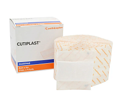 Smith+Nephew CUTIPLAST NON STERIL Повязка абсорбирующая самоклеящаяся КУТИПЛАСТ, 5 м x 8 см