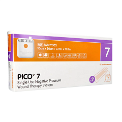 Smith+Nephew PICO7 Аппарат для лечения ран отрицательным давлением одноразовый ПИКО7 10х30 см