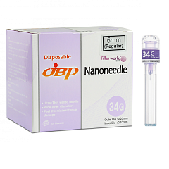 JBP Nanoneedle Иглы для микроинъекций 34G 0,2 x 6 мм, 100 штук
