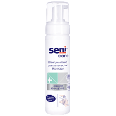 Seni Care Шампунь-пенка Сени для мытья волос без воды, 200 мл