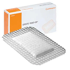 Smith+Nephew OPSITE POST-OP Повязка пленочная с неприлипающей прокладкой ОПСАЙТ ПОСТ-ОП 10х12 см