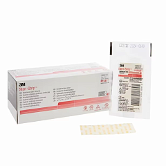 3M Steri-Strip Полоски для сведения краев ран и разрезов 6 х 75 мм (стер. по 3 шт.); 150 шт.