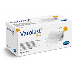 Hartmann Varoplast plus Бинт компрессионный с добавлением цинковой массы Варопласт, 10 м х 10 см