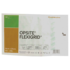 Smith+Nephew OPSITE FLEXIGRID Повязка пленочная ОПСАЙТ ФЛЕКСИГРИД 15 х 20 см