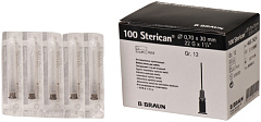 BBraun Sterican Игла инъекционная Стерикан 22G (0,70 х 30 мм), 100 штук