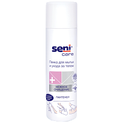 Seni Care Очищающая пена Сени для мытья и ухода за телом, 500 мл