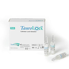 TauroLock Раствор для закрытия катетера ТауроЛок, 3 мл, 10 ампул
