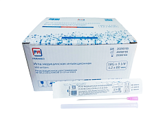 Paramed Иглы инъекционные 18G (1,20 х 80 мм), 100 штук