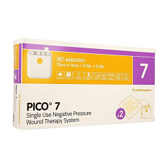 Smith+Nephew PICO7 Аппарат для лечения ран отрицательным давлением одноразовый ПИКО7 15х15 см
