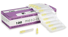 MESO-RELLE Игла для мезотерапии 30G 0,30 x 6 мм, 100 штук