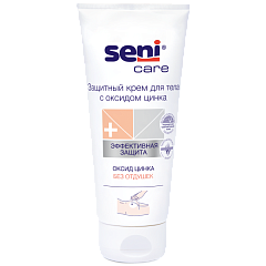 Seni Care Крем для тела защитный Сени с оксидом цинка, 100 мл