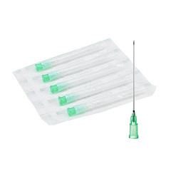 GIO Иглы инъекционные 21G (0,80 х 50 мм), 100 штук
