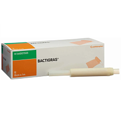 Smith+Nephew BACTIGRAS Повязка марлевая парафинизир с хлоргексидина ацетатом БАКТИГРАС 15 см х 1 м