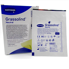Hartmann Grassolind Neutral Повязка мазевая Гразолинд Нейтральный 5 х 5 см
