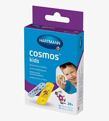Hartmann Cosmos kids Пластыри детские с рисунками Космос Кидс, 20 штук