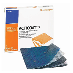 Smith+Nephew ACTICOAT 7 Повязка абсорбирующая антимикробная с серебром АКТИКОАТ 7 10х12.5 см