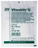 L&R VLIWAKTIV AG Повязка с активированным углем и серебром Фливактив, 10х10 см