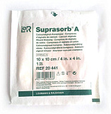 L&R SUPRASORB A Повязка кальциево-альгинатная впитывающей Супрасорб А, 10х10 см
