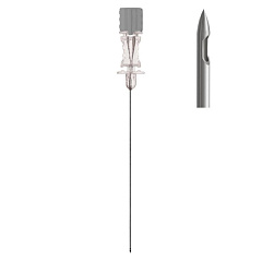 Mederen Pencil Point Игла для спинальной анестезии с проводником, карандашная заточка, 27G x 90 мм Mederen Pencil Point Игла для спинальной анестезии с проводником, карандашная заточка, 27G x 90 мм